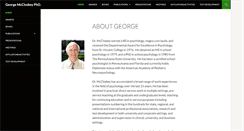 Desktop Screenshot of georgemccloskeyphd.com